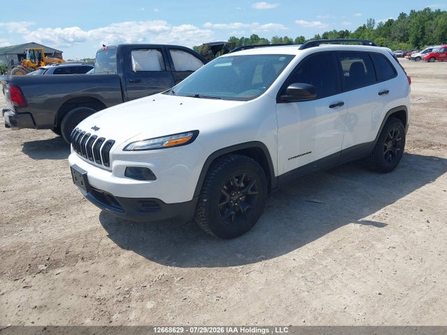 Продаж на аукціоні авто 2016 Jeep Cherokee Sport, vin: 1C4PJMAB3GW364035, номер лоту: 12668629