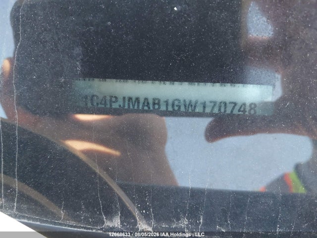 1C4PJMAB1GW170748 Jeep Cherokee Sport
