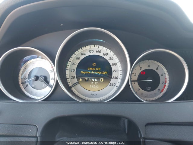 Aukcja sprzedaży 2012 Mercedes-benz C 250 4matic, vin: WDDGF8FB5CA720385, numer aukcji: 12668635
