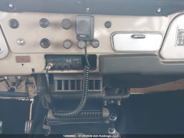 Aukcja sprzedaży 1978 Toyota Land Cruiser, vin: FJ40280634, numer aukcji: 12668663