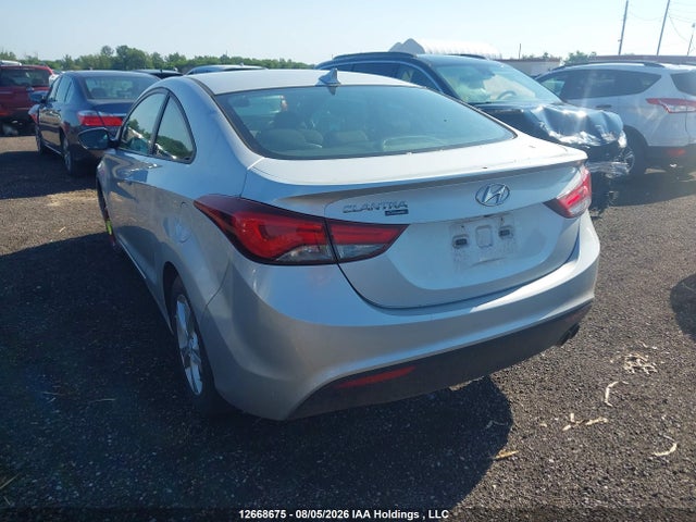 2014 Hyundai Elantra Coupe Gs/se მანქანა იყიდება აუქციონზე, vin: KMHDH6AH2EU027505, აუქციონის ნომერი: 12668675