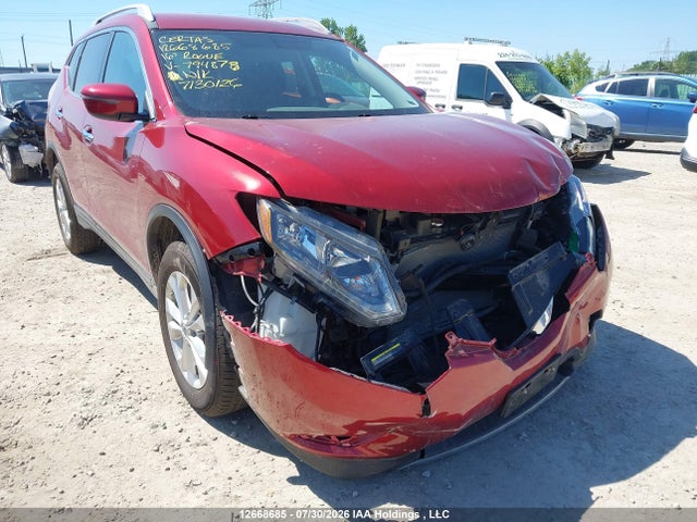 Продаж на аукціоні авто 2016 Nissan Rogue S/sl/sv, vin: 5N1AT2MV1GC794878, номер лоту: 12668685