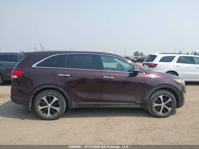 12668691 :رقم المزاد ، 5XYPHDA15GG034008 vin ، 2016 Kia Sorento Ex مزاد بيع