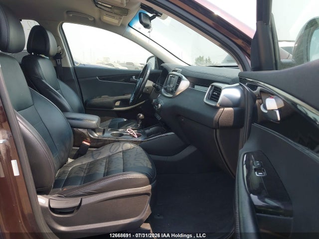 12668691 :رقم المزاد ، 5XYPHDA15GG034008 vin ، 2016 Kia Sorento Ex مزاد بيع