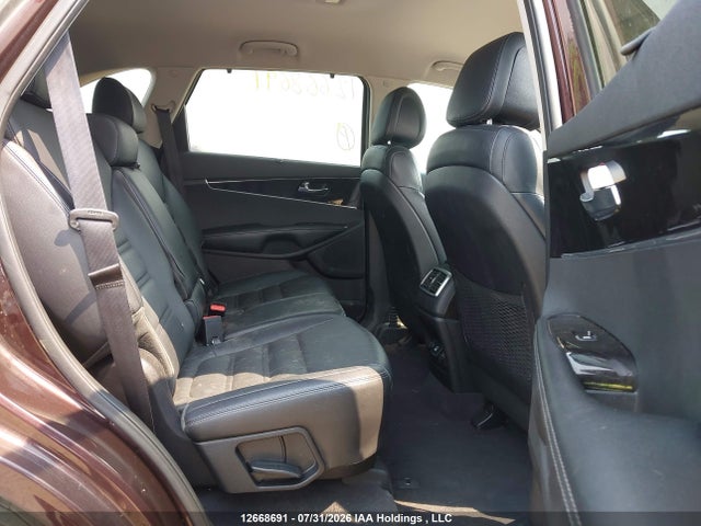 12668691 :رقم المزاد ، 5XYPHDA15GG034008 vin ، 2016 Kia Sorento Ex مزاد بيع