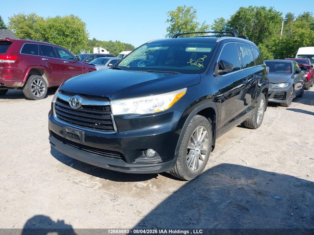 2016 Toyota Highlander Xle მანქანა იყიდება აუქციონზე, vin: 5TDJKRFH1GS501714, აუქციონის ნომერი: 12668693