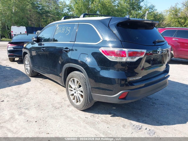 2016 Toyota Highlander Xle მანქანა იყიდება აუქციონზე, vin: 5TDJKRFH1GS501714, აუქციონის ნომერი: 12668693