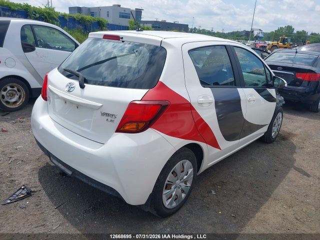 12668695 :رقم المزاد ، VNKKTUD31HA085388 vin ، 2017 Toyota Yaris Le مزاد بيع