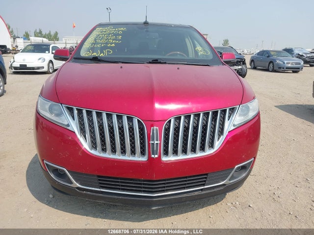2012 Lincoln Mkx მანქანა იყიდება აუქციონზე, vin: 2LMDJ8JK2CBL13423, აუქციონის ნომერი: 12668706