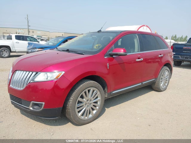 2012 Lincoln Mkx მანქანა იყიდება აუქციონზე, vin: 2LMDJ8JK2CBL13423, აუქციონის ნომერი: 12668706