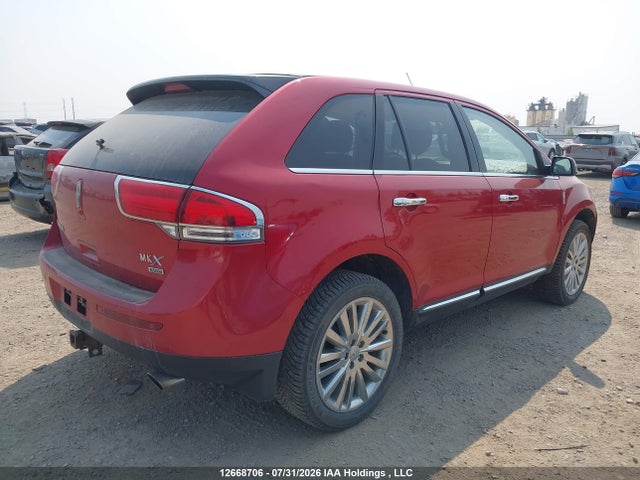 2012 Lincoln Mkx მანქანა იყიდება აუქციონზე, vin: 2LMDJ8JK2CBL13423, აუქციონის ნომერი: 12668706