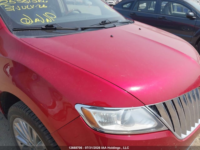 2012 Lincoln Mkx მანქანა იყიდება აუქციონზე, vin: 2LMDJ8JK2CBL13423, აუქციონის ნომერი: 12668706