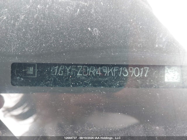 Продажа на аукционе авто 2019 Cadillac Xt4, vin: 1GYFZDR49KF139017, номер лота: 12668737