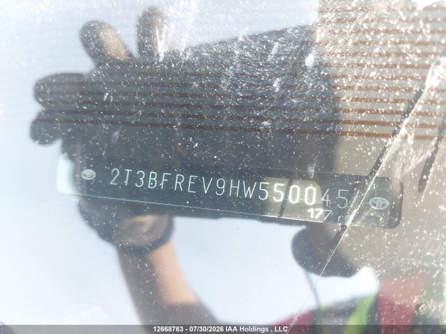 2T3BFREV9HW550045 Toyota RAV4 LE