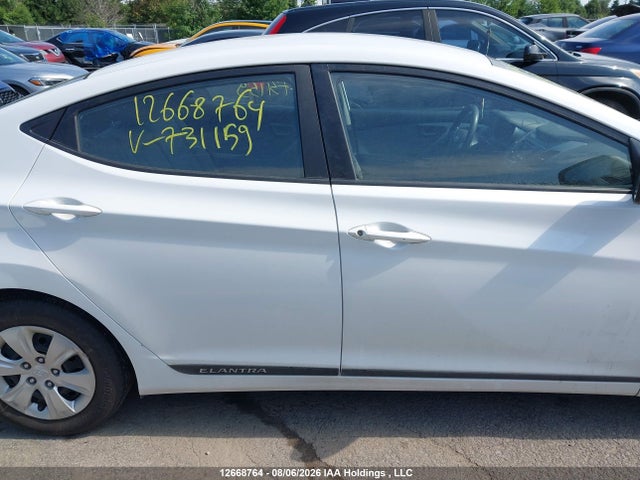 12668764 :رقم المزاد ، 5NPDH4AE7GH731159 vin ، 2016 Hyundai Elantra L+ مزاد بيع