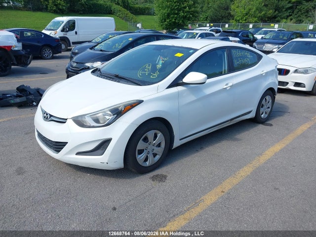 12668764 :رقم المزاد ، 5NPDH4AE7GH731159 vin ، 2016 Hyundai Elantra L+ مزاد بيع