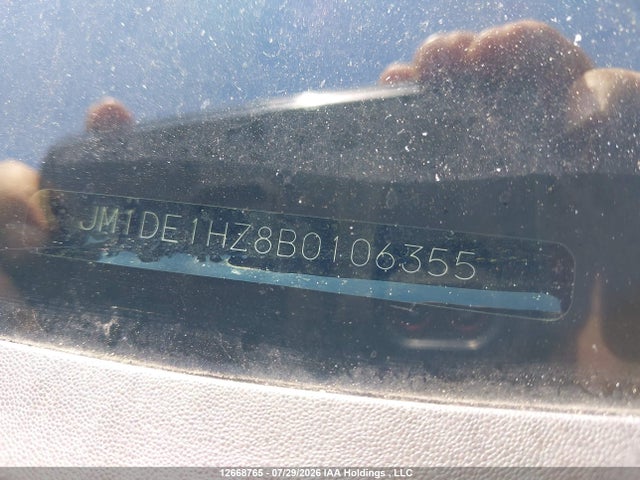 12668765 :رقم المزاد ، JM1DE1HZ8B0106355 vin ، 2011 Mazda Mazda2 مزاد بيع