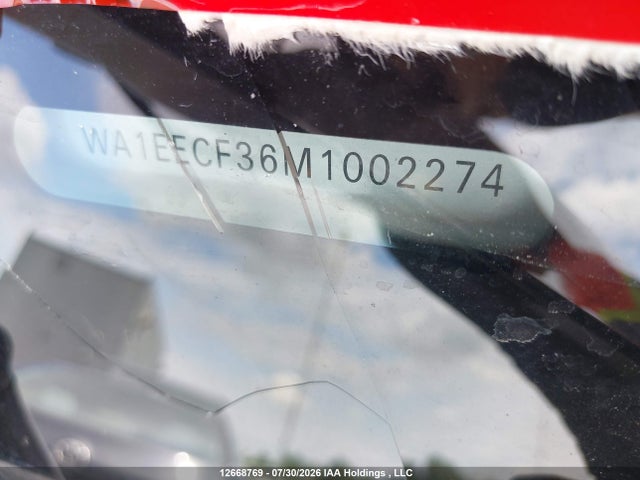 Продаж на аукціоні авто 2021 Audi Q3, vin: WA1EECF36M1002274, номер лоту: 12668769