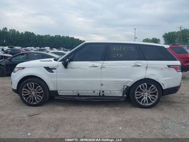 2014 Land Rover Range Rover Sport V8 Supercharged მანქანა იყიდება აუქციონზე, vin: SALWR2TF1EA352591, აუქციონის ნომერი: 12668772