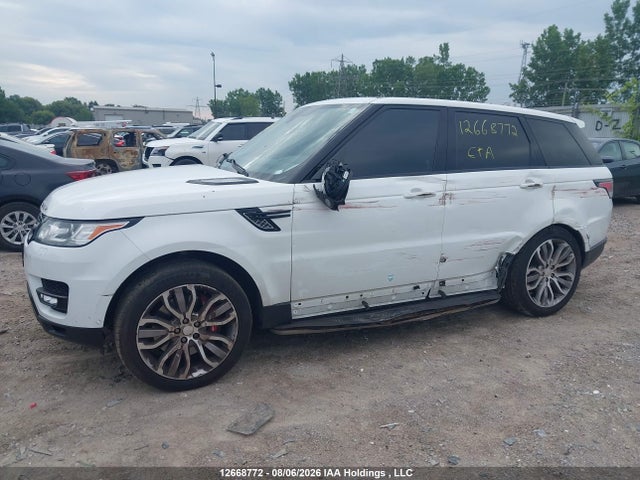 2014 Land Rover Range Rover Sport V8 Supercharged მანქანა იყიდება აუქციონზე, vin: SALWR2TF1EA352591, აუქციონის ნომერი: 12668772