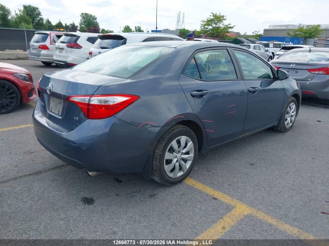 12668773 :رقم المزاد ، 2T1BURHE0EC222293 vin ، 2014 Toyota Corolla مزاد بيع