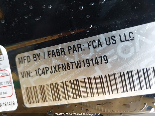 12668777 :رقم المزاد ، 1C4PJXFN8TW191479 vin ، 2026 Jeep Wrangler Rubicon مزاد بيع