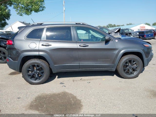 12662416 :رقم المزاد ، 1C4PJMBS0EW137607 vin ، 2014 Jeep Cherokee Trailhawk مزاد بيع