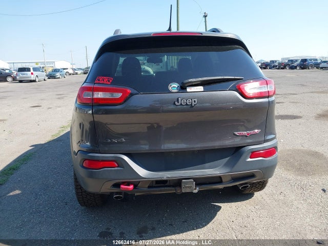 12662416 :رقم المزاد ، 1C4PJMBS0EW137607 vin ، 2014 Jeep Cherokee Trailhawk مزاد بيع