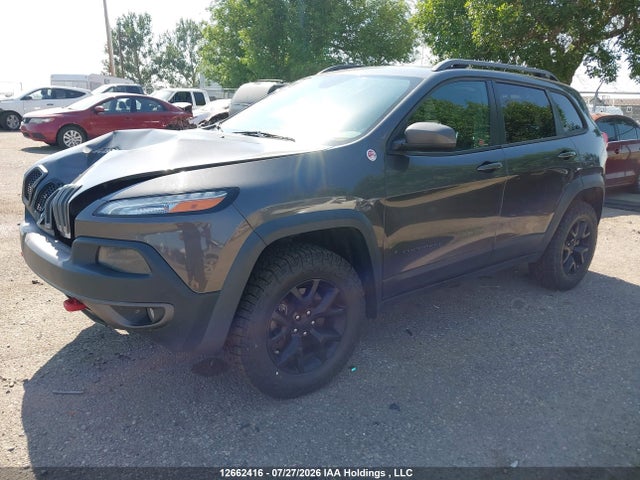 12662416 :رقم المزاد ، 1C4PJMBS0EW137607 vin ، 2014 Jeep Cherokee Trailhawk مزاد بيع