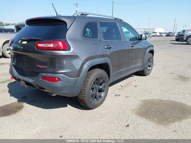 12662416 :رقم المزاد ، 1C4PJMBS0EW137607 vin ، 2014 Jeep Cherokee Trailhawk مزاد بيع