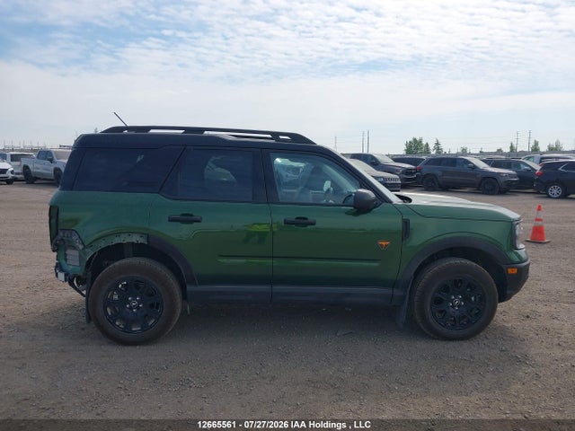 Продажа на аукционе авто 2025 Ford Bronco Sport Badlands, vin: 3FMCR9DA2SRF32438, номер лота: 12665561