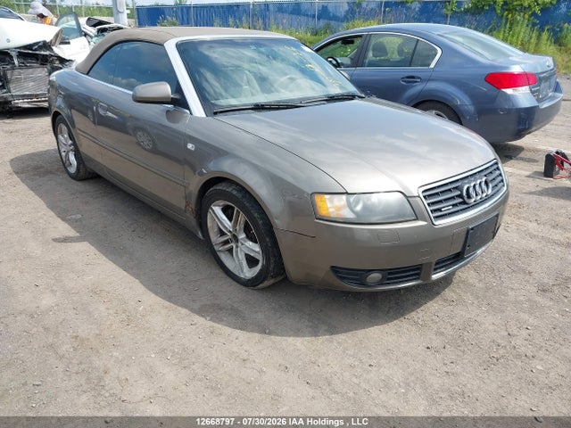 Продаж на аукціоні авто 2004 Audi A4 3.0, vin: WAUDT48H74K025351, номер лоту: 12668797
