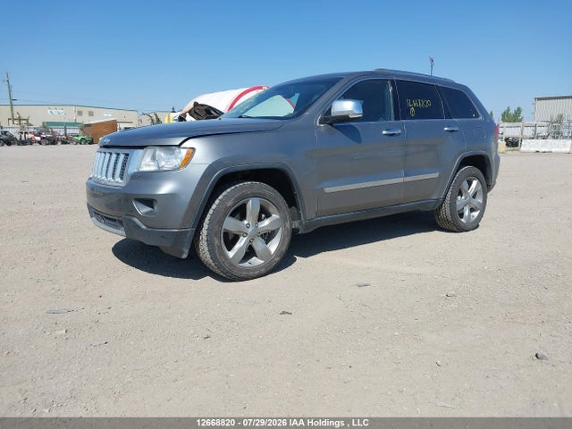 2012 Jeep Grand Cherokee Overland მანქანა იყიდება აუქციონზე, vin: 1C4RJFCG8CC159822, აუქციონის ნომერი: 12668820