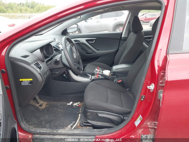 12668834 :رقم المزاد ، KMHDH4AE1GU618339 vin ، 2016 Hyundai Elantra Sport Appearance مزاد بيع