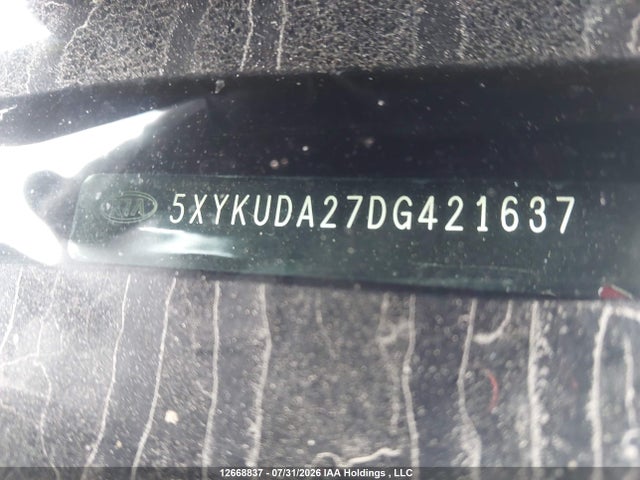 Продаж на аукціоні авто 2013 Kia Sorento Ex, vin: 5XYKUDA27DG421637, номер лоту: 12668837