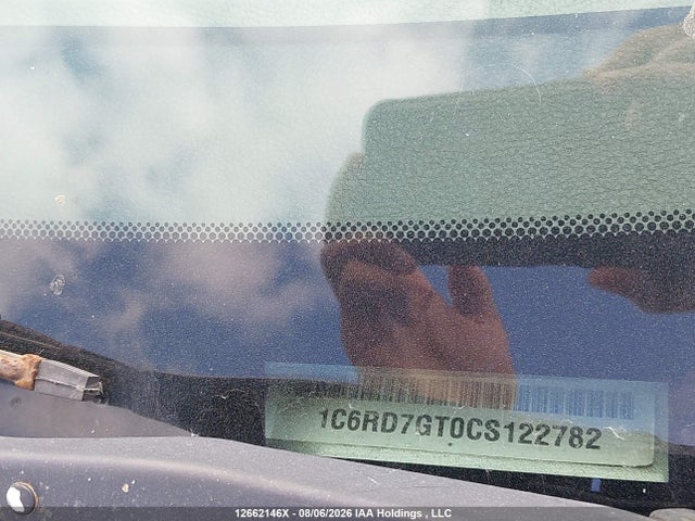Продаж на аукціоні авто 2012 Ram 1500 Slt, vin: 1C6RD7GT0CS122782, номер лоту: 12662146