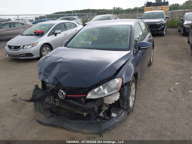Продаж на аукціоні авто 2017 Volkswagen Golf 1.8 Tsi Comfortline/1.8 Tsi Highline/1.8 Tsi Trendline, vin: 3VW217AU4HM014277, номер лоту: 12655643