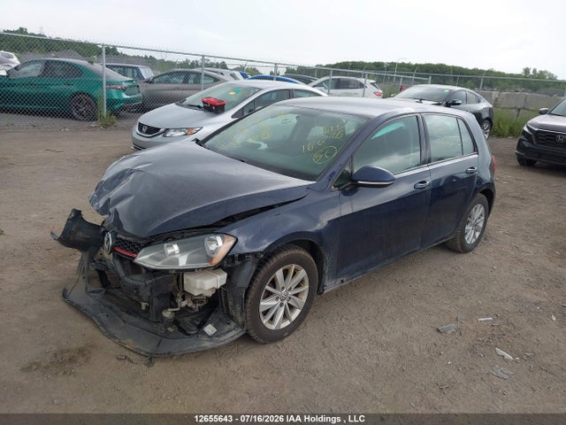 Продаж на аукціоні авто 2017 Volkswagen Golf 1.8 Tsi Comfortline/1.8 Tsi Highline/1.8 Tsi Trendline, vin: 3VW217AU4HM014277, номер лоту: 12655643