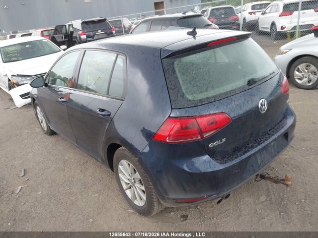 Продаж на аукціоні авто 2017 Volkswagen Golf 1.8 Tsi Comfortline/1.8 Tsi Highline/1.8 Tsi Trendline, vin: 3VW217AU4HM014277, номер лоту: 12655643