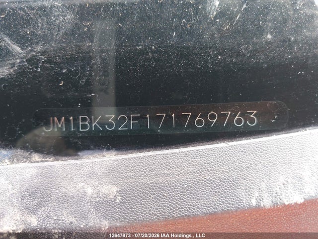 12647973 :رقم المزاد ، JM1BK32F171769763 vin ، 2007 Mazda Mazda3 Gs/gx مزاد بيع