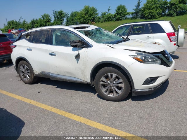 12642637 :رقم المزاد ، 5N1AZ2MHXJN172879 vin ، 2018 Nissan Murano Midnight Edition/platinum/sl/sv مزاد بيع