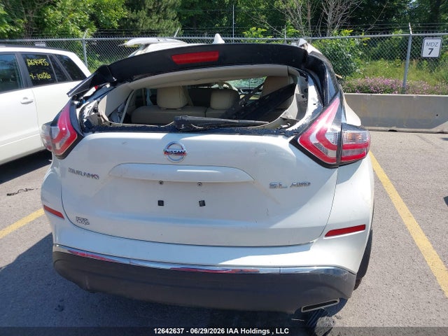12642637 :رقم المزاد ، 5N1AZ2MHXJN172879 vin ، 2018 Nissan Murano Midnight Edition/platinum/sl/sv مزاد بيع