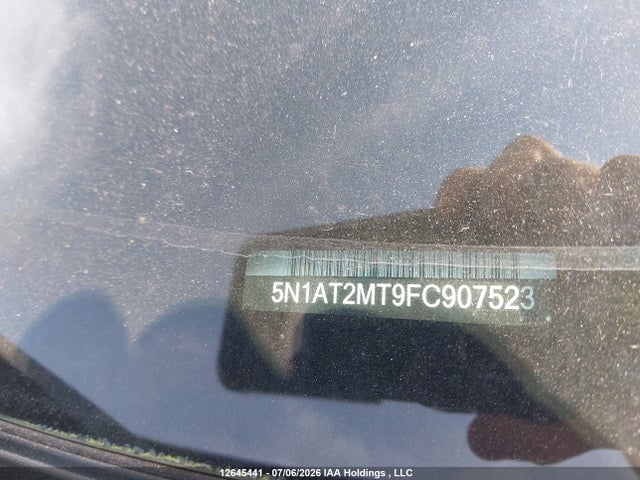 12645441 :رقم المزاد ، 5N1AT2MT9FC907523 vin ، 2015 Nissan Rogue S/sv مزاد بيع