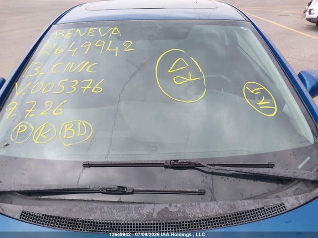 2013 Honda Civic Lx მანქანა იყიდება აუქციონზე, vin: 2HGFG3B59DH005376, აუქციონის ნომერი: 12649942