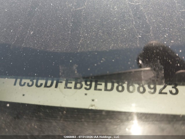 12668863 :رقم المزاد ، 1C3CDFEB9ED868923 vin ، 2014 Dodge Dart Gt مزاد بيع