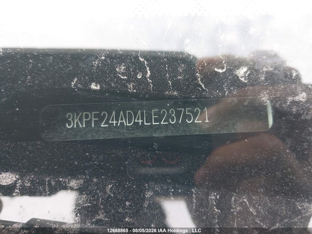 Продажа на аукционе авто 2020 Kia Forte Lx, vin: 3KPF24AD4LE237521, номер лота: 12668865