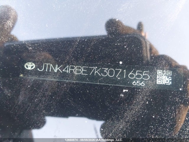 Toyota Corolla 2019 JTNK4RBE7K3071655 Image 16