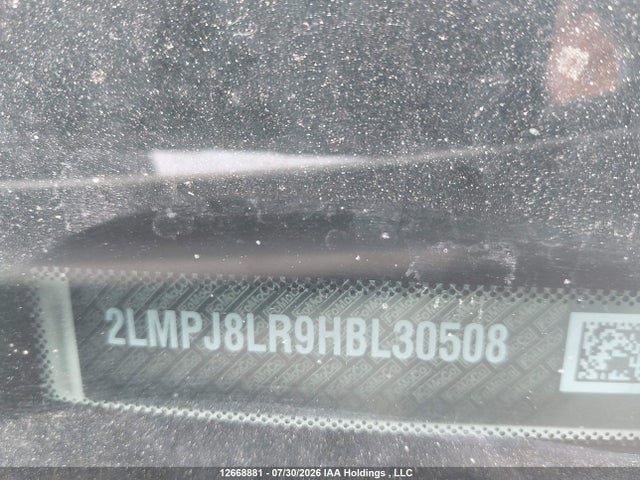 Lincoln Mkx Reserve 2017 2LMPJ8LR9HBL30508 Image 9