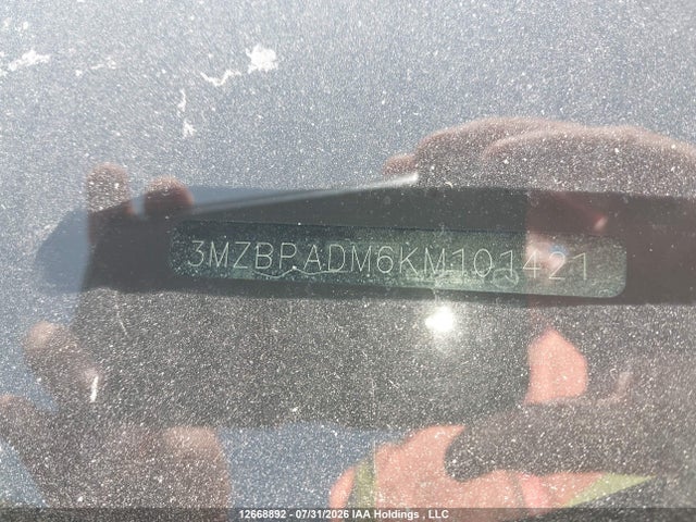 3MZBPADM6KM101421 Mazda Mazda3 Gt