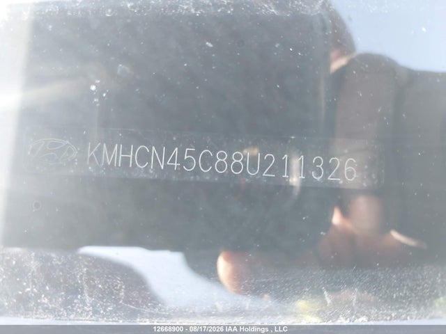 2008 Hyundai Accent Gls მანქანა იყიდება აუქციონზე, vin: KMHCN45C88U211326, აუქციონის ნომერი: 12668900